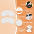 Feeding Tube Pad G Tubes Button Pads Holder Covers, Peg Tube Supplies Catheter Support, Extra Soft and Absorbent Pads
