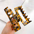 Large Hair Claw Clips Big Cutout Tortoise Shell Celluloid Hair Jaw Clips for Women Ladies
