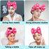 Shintop Sweet Super Soft Caroset Polka Dots Wash Cosmetic Headband Hairlace (Rose Polka Dots)