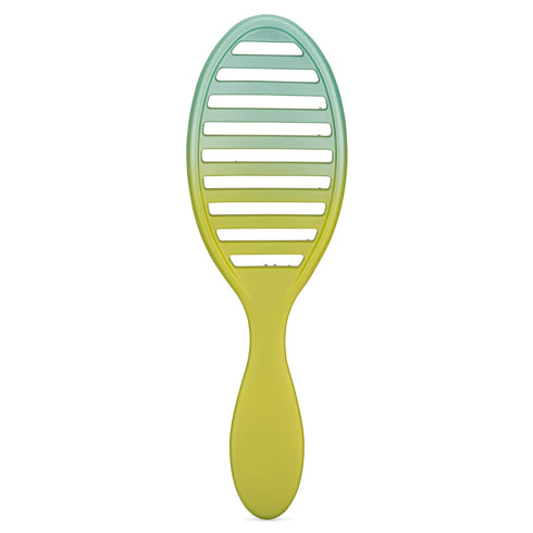 Wet Brush Speed Dry Hair Brush, Green/Blue (Feel Good Ombre) - Vented Design & Soft HeatFlex Bristles Are Blow Dry Safe - Ergonomic Handle Manages Tangles - Pain-Free Hair Accessories