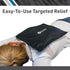 BodyMed Gel Cold Packs Black – Reusable Cold Therapy Ice Pack, Professional Fitness Cold Compress for Back, Shoulder,