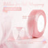 Pink Ribbon for Flower Bouquet 1 Inch 50 Yards Sheer Mothers Day Gift Basket Ribbon Tulle Ribbon for Gift Wrapping Ribbons for Crafts Ribbon for Hair Thin Ribbon for Wedding Decorations Party by FlexiTonic