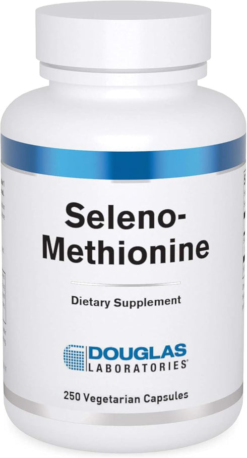 Douglas Laboratories Seleno-Methionine | 250 Capsules, 200 mcg Bioavailable Selenium