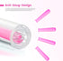 4 Pieces Soft Contact Lens Remover Tool - Easy Silicone Suction Cup with Bottle for Soft/Hard Lenses (Pink and White)