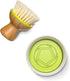 Full Circle Green Bubble Up Bamboo Dish Brush, White, Model: FC12115G