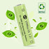 Hronn 12 Packs 1500mAh 1.2V AA Rechargeable Batteries,Double A Ni-MH Solar Battery for Solar Garden Lights,Path