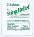 Sting Relief Wipes for Skin, 30 Count