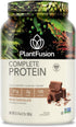 PlantFusion Complete Vegan Protein Powder - Plant Based with BCAAs, Digestive Enzymes, Pea Protein - Keto, Gluten Free,