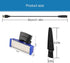 Razor Charger USB and Solo Replacement Heads, Compatible with Microtouch Solo Men's Shaver Electric Micro Trimmer