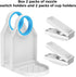 KMOUANTS 2 Pack Nozzle Laundry Detergent Dispenser Cup Holder, button upgradeEasily No More runny or Messy Laundry