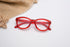Eyekepper Cat Eye Reading Glasses for Women, Oversize Ladies Readers - Red +2.50