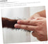 Small Soft Bristle Broom, Natural Cleaning Brush for Desktop, Household Duster, Light Brown Silk
