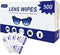 icepac Lens Wipes for Eyeglasses - 500 Pre-Moistened Individual Wrapped Eye Glasses Cleaning