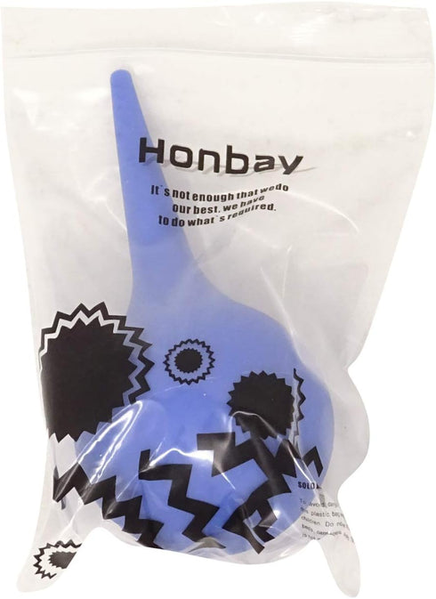 Honbay 75ml Rubber Squeeze Bulb Ear Syringe Ball, Laboratory Tool (Blue)