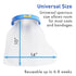Waterproof Leg Cast Cover for Shower - Watertight Foot Protector for Foot & Ankle