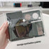 Transparent Mini PVC Makeup Bag, Small Clear Cosmetic Organizer Pouch with Snap Closure for Travel