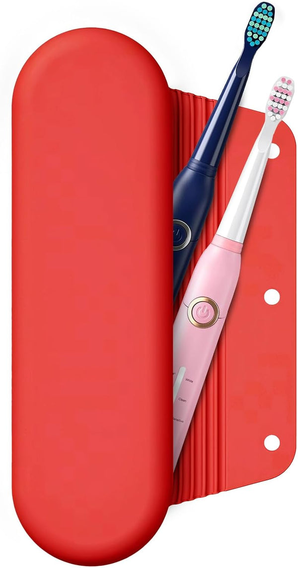 Silicone Electric Toothbrush Travel Case, Manual Toothbrush Travel Cover for Men and