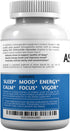 Cortisol Supplement - Stress Relief with Shoden Ashwagandha, Rhodiola & Ginseng for Cortisol Regulation & Lowering