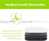 AUVON TENS Unit Replacement Pads - 20 Packs Multiple Sizes Electrodes for TENS Unit, Reusable, Latex Free for Pain