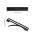 Hotop 30 Pieces Hair Clip, Open Center Domed Metal Barrettes in Assorted Colors (Black, Brown, Silver)