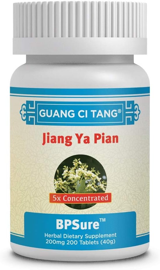 Guang Ci Tang Jiang Ya Pian/Wan - BPsure, 200 mg, 200 Tablets for Health Support