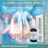 Lung Cleansing Spray for Respiratory Support, Mucus Relief, All Natural, Hypoallergenic - 1 Fl Ounce (Pack of 2)