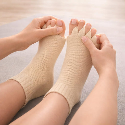 Soxbae 1 Orthopedic Foot Alignment Socks with Toe Separators for Men & Women | Helps Relieve Bunion & Plantar Fasciitis