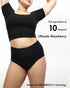 LEAKPROOF2.0 Seamless 10 High Waist Ultimate Absorbency Period Underwear for Women Heavy Flow Holds Tampons