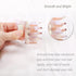 NAISIER Hair Claw Butterfly Tortoise Shell Jaw Clips 2.3 inch, 6 Pack Beautiful Hair Accessories for Girls and Women