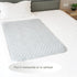 Pack 2 34X52 of Careboree Soft-Brushed Absorbent Washable Incontinence Underpads Leakproof Pee Pads Waterproof Reusable