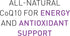 Natural Factors Coenzyme Q10 50mg - CoQ10 Supplement for Energy, Heart and Antioxidant Support, Gluten Free, 120