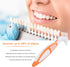 Denture Brush Denture Toothbrush Washing Brush Dual Head Tools for Denture Care and Oral Hygiene