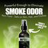 Smoke Odor Eliminator Spray, Highly Effective for Deodorizing Homes, Clothes, Cars, 2 Bottles, Bamboo Teak