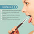 1Pc Silver Tongue Scraper, Metal Cleaner for Bad Breath, Stainless Steel Professional Tongue Cleaner for Oral Care