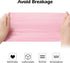Portable Trash Bags, 2-4 Gallon, 120 Counts, Strong Thicken Small Garbage Bags, Pink