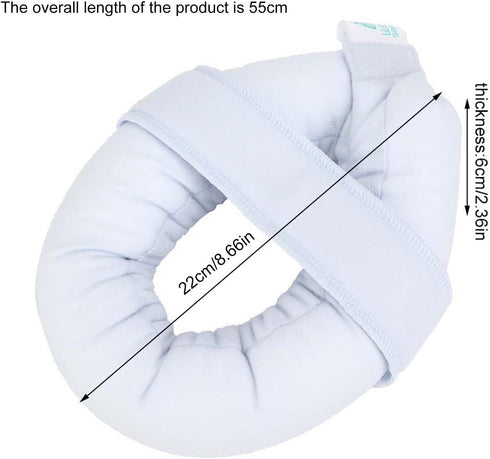 Saluaqui Anti Bedsore Cushion, Adjustable Prevent Bedsore Pillow, Donut Nursing Bed Sore Pad for Elderly Bedridden