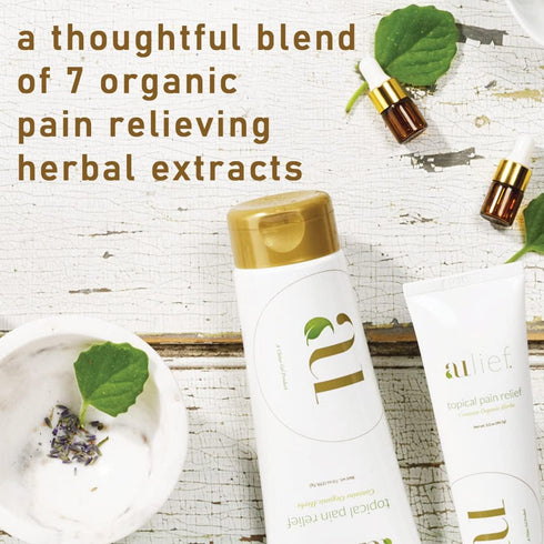 Gold Natural Pain Relief Cream - Herbal Cream for Muscle & Joint Pain Relief - Chemical-Free Organic Topical Ointment,