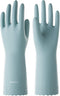 LANON Skin-Friendly Dishwashing Cleaning Gloves, Non-Slip Kitchen Gloves with Cotton Flocked Liner, Large