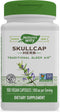 Nature's Way Skullcap Herb - Traditional Herbal Sleep Support - Non-GMO Project Verified - 100 Vegan Capsules