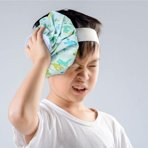 Nuanchu 3 Pieces Ice Bags for Injuries - Reusable Hot Cold Water Bag, 6, 9, 10 Inches for Pain Relief