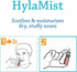 Hyalogic HylaMist Nasal Spray - Soothing & Moisturizing Dry Nose Relief with Hyaluronic Acid (2oz)