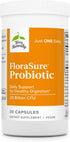 Terry Naturally FloraSure Probiotic, 30 Capsules, Daily Support for Healthy Digestion, Non-GMO, Vegan, Kosher
