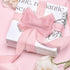 Pink Ribbon 1 Inch x 50 Yards for Flower Bouquets, Sheer Tulle Ribbon for Gift Wrapping, Crafts, Wedding Decorations