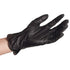 ForPro Disposable Vinyl Gloves, Black, Industrial Grade, Powder-Free, Latex-Free, Food Safe, 100-Count, X-Large