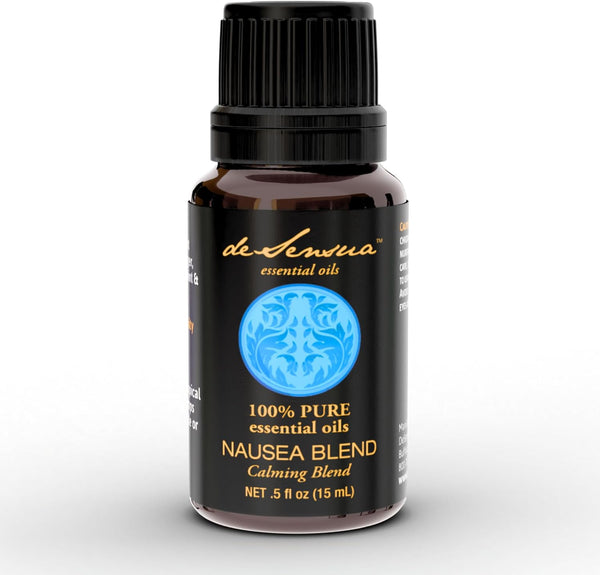 Nausea Relief Oil Synergy Blend for Motion Sickness, 100% Pure Essential Oils, 15 mL