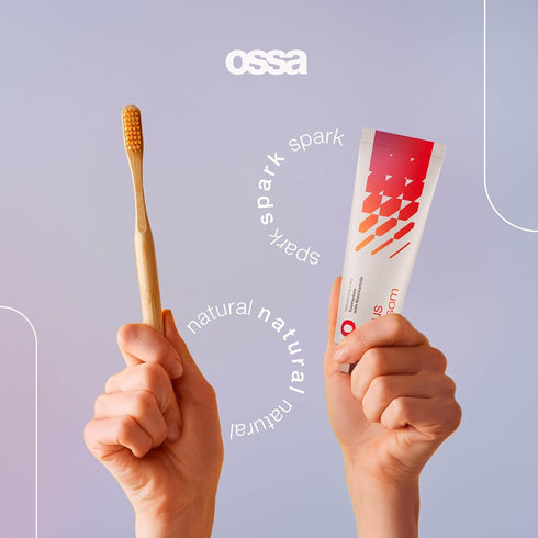 OSSA Care Citrus Blossom Toothpaste with Niacinamide - Fluoride-Free, SLS-Free, Glycerin-Free, Vegan