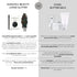 KARIZMA Backstage Black Glitter, 10g Chunky Face Glitter, Hair Glitter, Eye Glitter, Body Glitter for Women, Festival