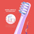 Replacement Toothbrush Heads for Colgate Hum Connected Smart Battery Toothbrush, Refill Head, Purple