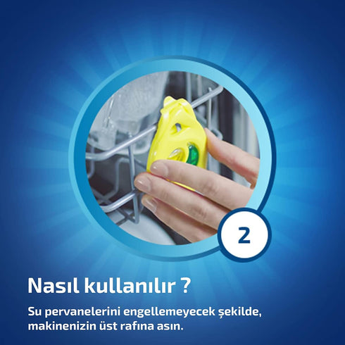 Finish Dishwasher Air Freshener Lemon - 60 Washes