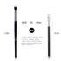 MSQ Eye Makeup Brushes 12pcs, Eyeshadow Makeup Brushes Set with Soft Synthetic Hairs & Real Longer Wood Handle for
